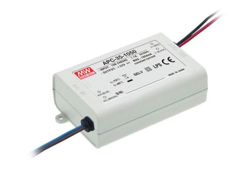Prúdový LED napájací zdroj 35W / 1050mA APC-35-1050