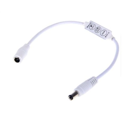 Stmievač MINI DC WIRE, 12/24V, 72W biely