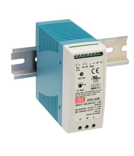 Napájací zdroj s UPS funkciou DRC-60B (pre 24V akumulátor)