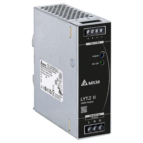 DRL-12V240W1EN napájací zdroj na DIN lištu 240W / 12V 