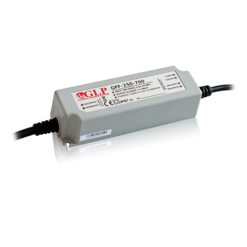 Prúdový LED/dimm zdroj (15 - 24V)/ 1050mA GPF-25D-1050