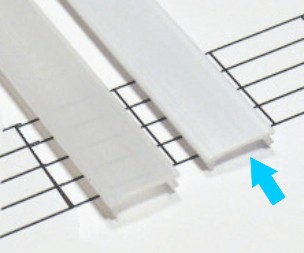Kryt PMMA UV stabil pre A, B, C, D, G, Y, Z - mliečny