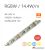 LED pás LC-5050-60LED 14,4W / 12V / RGBW