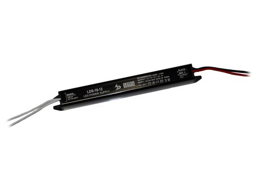 SLIM LED napájací zdroj  18W/12V LEDis LDS-18-12
