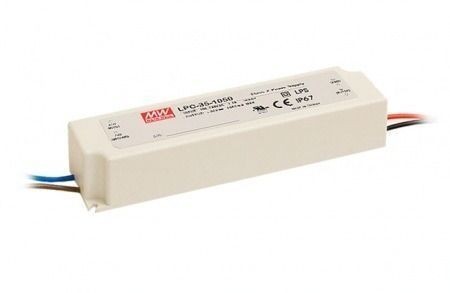 Prúdový LED napájací zdroj 35W / 1050mA LPC-35-1050