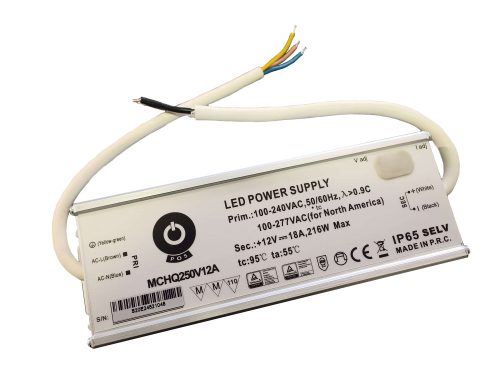 LED napájací zdroj 216W / 12V MCHQ250V12A