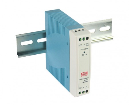 MDR-10-5 napájací zdroj na DIN lištu 10W / 5V