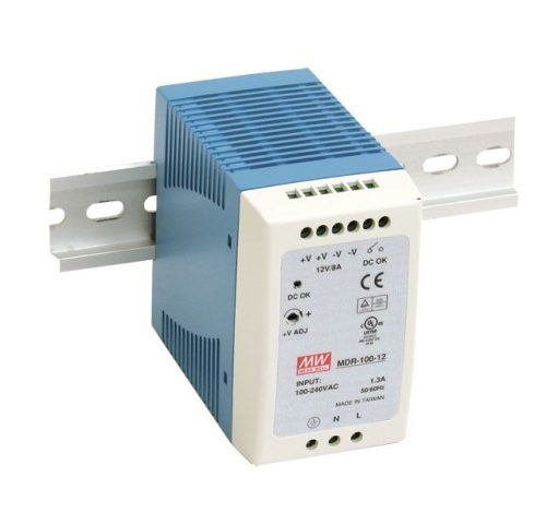 MDR-100-24 napájací zdroj na DIN lištu 96W / 24V 