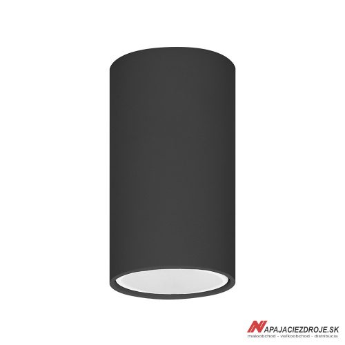 LED svietidlo kruhové, čierny antracit (GU10 max 50W)