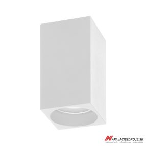 LED svietidlo štvorcové, biele (GU10 max 50W) LED svietidlo štvorcové, biele (GU10 max 50W)