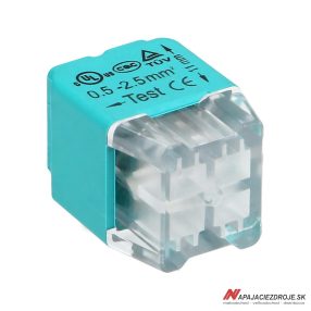 Svorka natláčacia  (lustrová) pre 4 vodiče