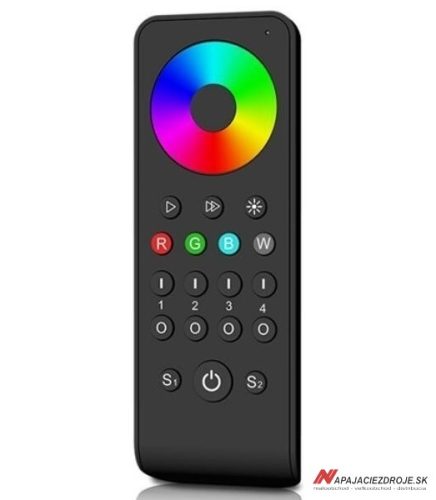 Ovládač RF 4-zónový PRO-RS4 (RGB/RGBW)