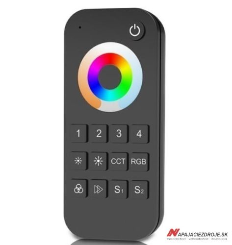 Ovládač RF 4-zónový PRO-RT10 (RGB+CT)