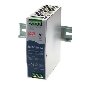 SDR-120-24 napájací zdroj na DIN lištu 120W / 24V  SDR-120-24 napájací zdroj na DIN lištu 120W / 24V