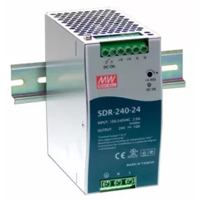 SDR-240-24 napájací zdroj na DIN lištu 240W / 24V 