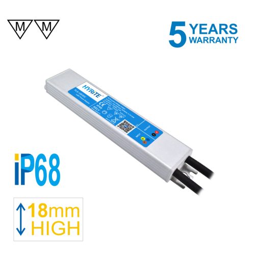 HYRITE TLG-12E30C, profi LED napájací zdroj 30W/12V, IP68, 18MM