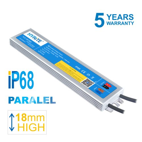 HYRITE TLG-24E150C, profi LED napájací zdroj 150W/24V, IP68, 18MM, PARALEL
