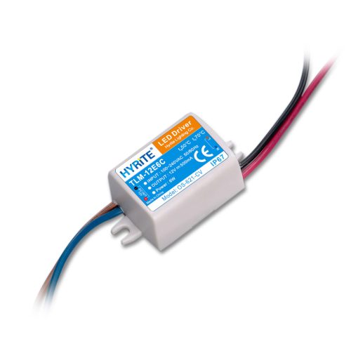 HYRITE TLM-12E6C, profi LED napájací zdroj 6W/12V, IP67, mini