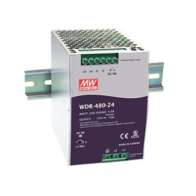 WDR-480-48 napájací zdroj na DIN lištu 480W / 48V  WDR-480-48 napájací zdroj na DIN lištu 480W / 48V