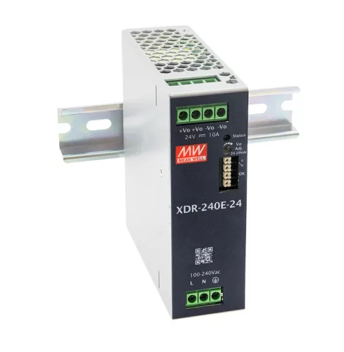 XDR-240E-12 napájací zdroj na DIN lištu 240W / 12V 