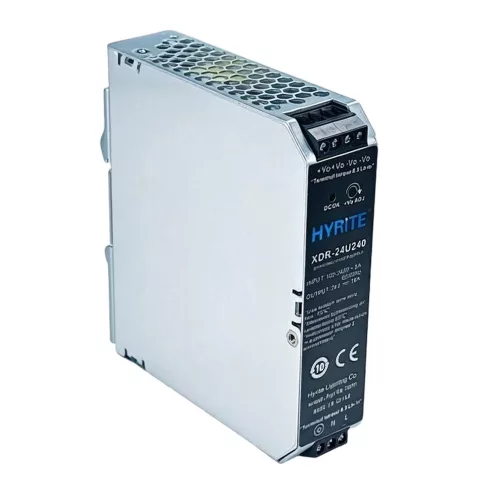 HYRITE XDR-24U240R napájací zdroj na DIN lištu 240W / 24V, možnosť PARALEL zap.